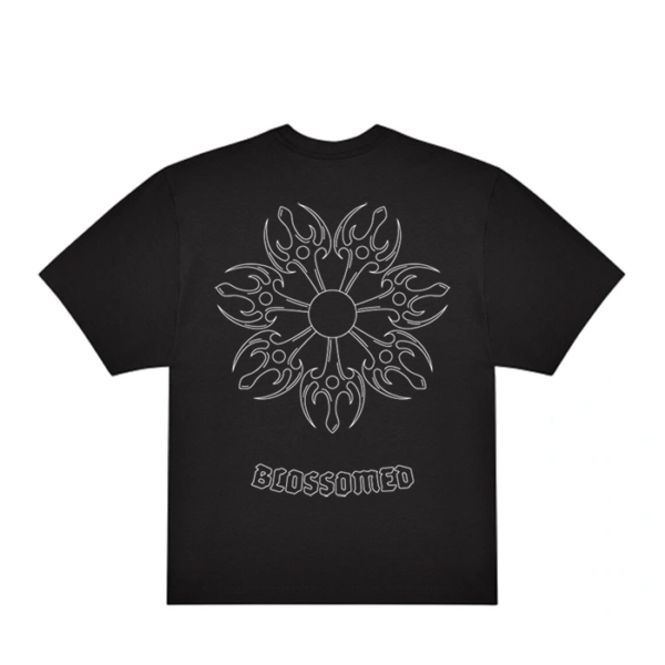 700px_T-BLACK-BACK Blossomed - T-shirt noir