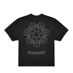 T-BLACK-BACK Blossomed - T-shirt noir