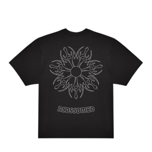 T-BLACK-BACK Blossomed - T-shirt noir