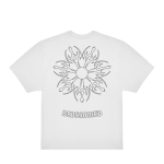 T-WHITE-BACK Blossomed - T-shirt blanc